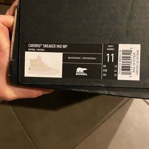 Brand new Sorel high top sneakers.